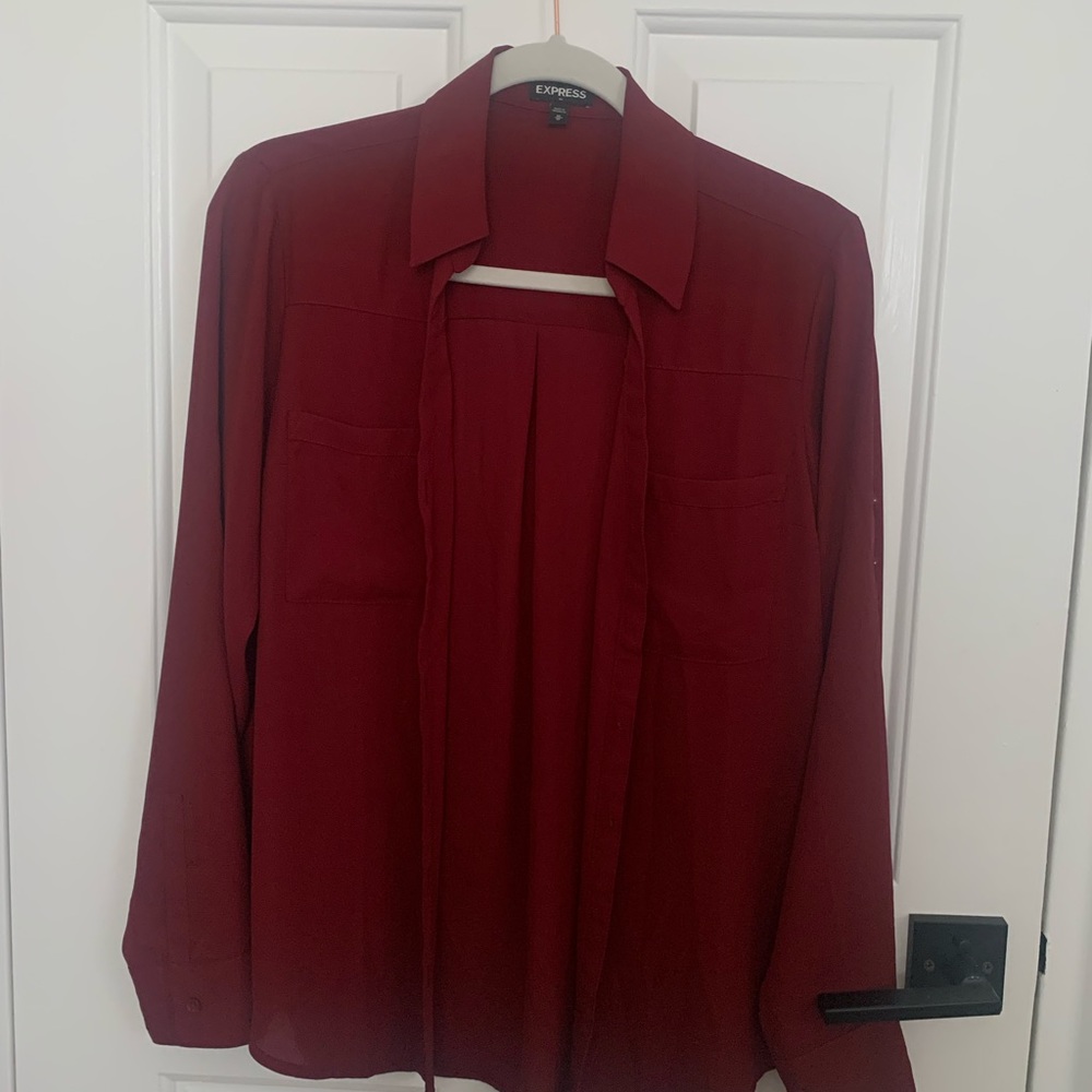 Express Slim Button Down Shirt